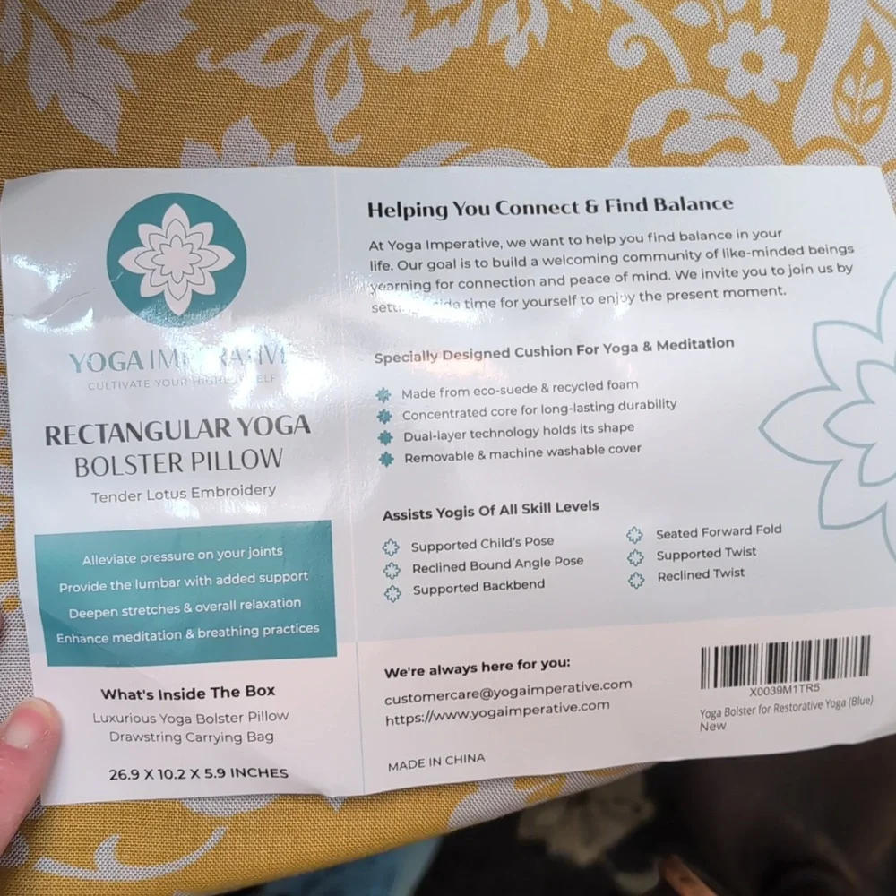 Yoga Bolster - Picture 5 of 8